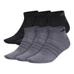 Adidas Men's Superlite II Low Socks, Moisture-Wicking, 6-Pack