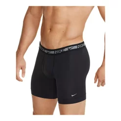 Nike Flex Max Men's Boxer Brief, Workout Underwear, Breathable -NIKE FGL 333405525 01 c Nike Mens Flex Max Boxer Brief 3 Pack KE1028G 001