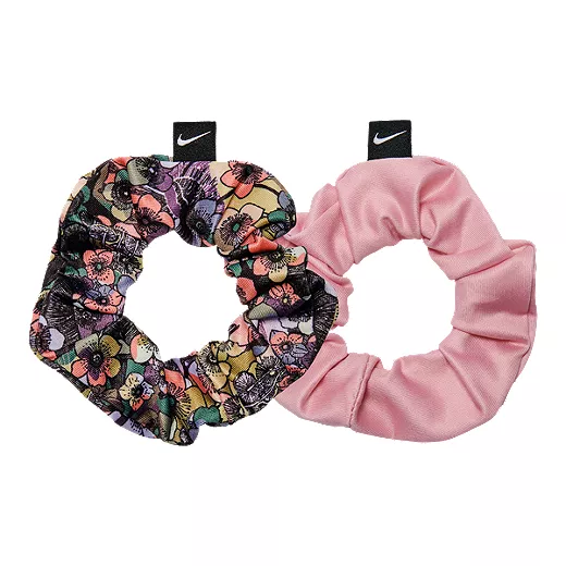 Nike Women's Gathered Hair Tie 2.0 - 2 Pack 3 Nike Women's Gathered Hair Tie 2.0 - 2 Pack