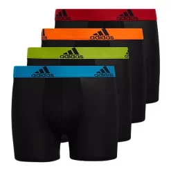 Adidas Sport Performance Boys' Boxer Brief, Underwear, Quick-Dry