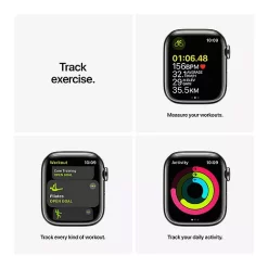 Apple Watch Series 7 (GPS+Cellular) 41mm -NIKE FGL 333759626 40 f Apple Watch S7 LTE 41 Fitness Watch MKHJ3VC A
