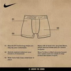 Nike Essential Micro Boys' Boxer Brief, Underwear -NIKE FGL 333805761 01 f Nike Boys Essential Micro Boxer Brief 3 Pack 9N0844 K7K