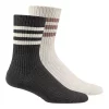 Adidas Men's 3-Stripe Lounge Crew Socks - 2 Pack -NIKE FGL 333847850 01 a adidas Mens 3 Stripe Lounge Crew Socks 2 Pack HM7986