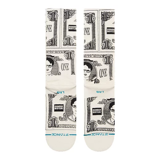Stance Men's The Office Schrute Bucks Crew Socks 5 Stance Men's The Office Schrute Bucks Crew Socks - Image 3